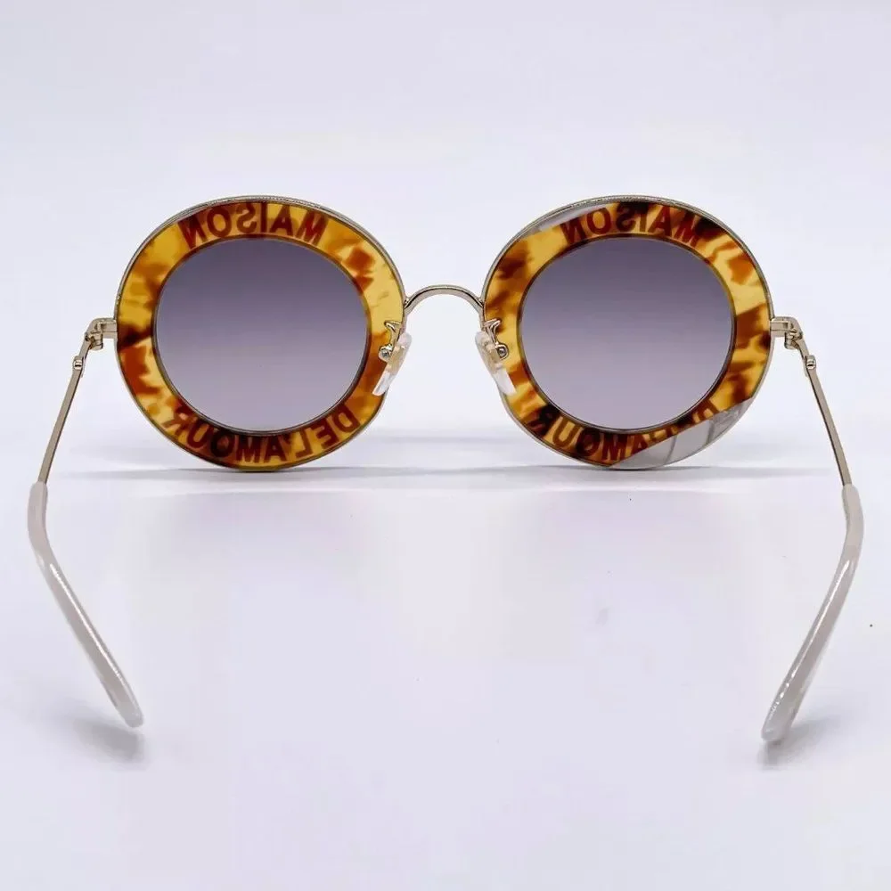 Sale! New Gucci Unisex 44mm Gold and Brown Sunglasses!